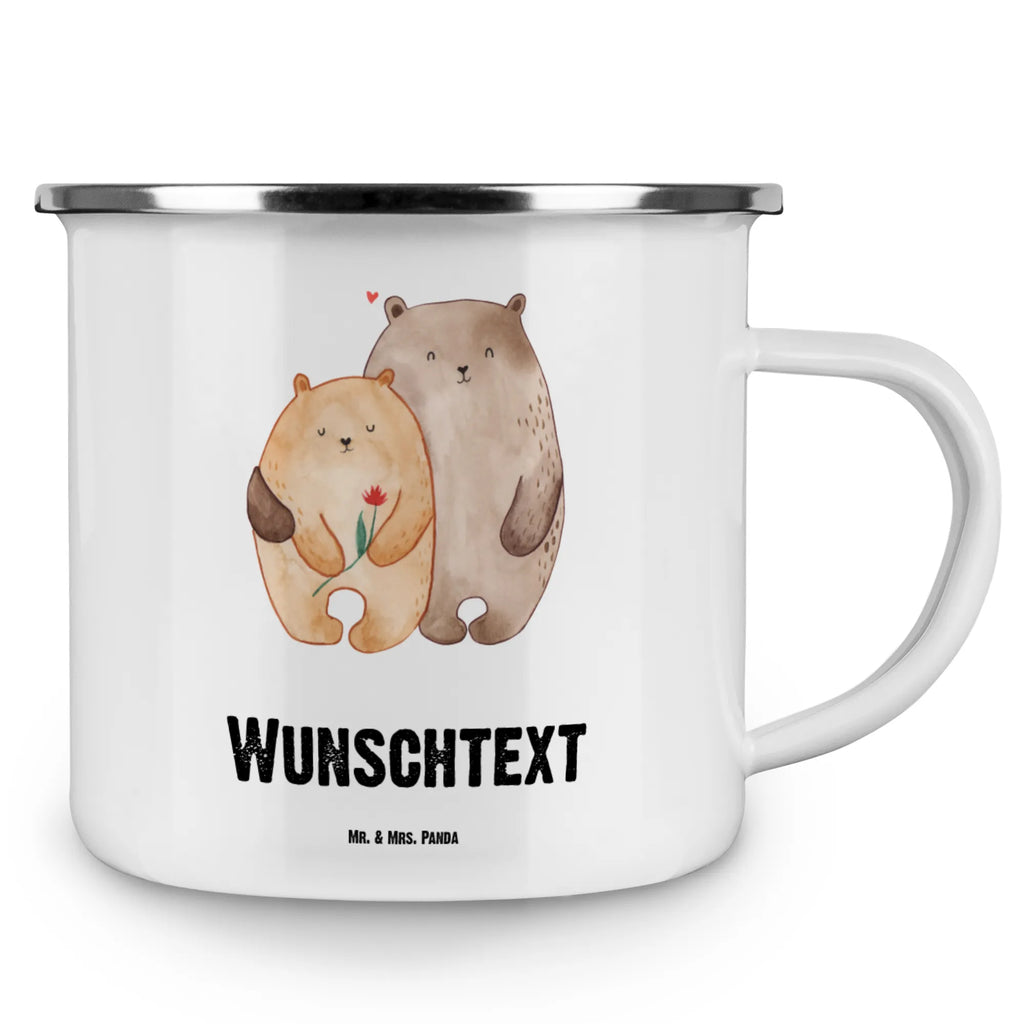 Personalised enamel cup Bears in love Love, Loving, Two, Together, Marriage, Engagement, Proposal of marriage, Love gift, gift for her, gift for him, anniversary gift, Proof of love, Gift Friend, Gift Girlfriend, Bears, In love, Engaged, Partner, Gift Wedding, Bear, Boyfriend, Girlfriend, Married, Wedding anniversary, Anniversary