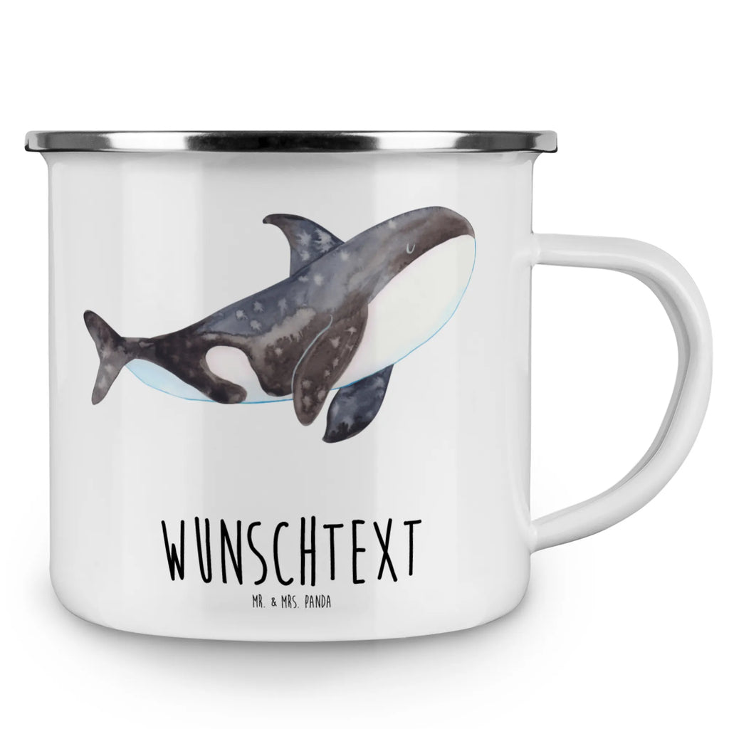 Personalisierte Emaille Tasse Orca tasse bedrucken, tasse selbst gestalten, personalisierte tassen, personalisierte tasse, tassen bedrucken, Campinggeschirr personalsisert, Emaille Tasse personalisiert, Campingtasse bedrucken, Campingtasse personalisiert, Emaille Tasse mit Namen, Namenstasse, tasse mit namen, Meerestiere, Meer, Urlaub, Neustart, Selbstliebe, Arbeit, Motivation, Startup, Möglichkeiten, Orca, Killerwal, Orcas, Wal, Büro