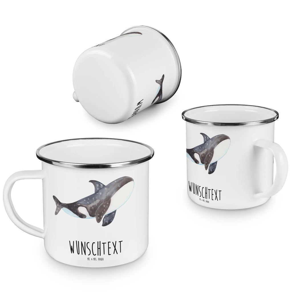 Personalisierte Emaille Tasse Orca tasse bedrucken, tasse selbst gestalten, personalisierte tassen, personalisierte tasse, tassen bedrucken, Campinggeschirr personalsisert, Emaille Tasse personalisiert, Campingtasse bedrucken, Campingtasse personalisiert, Emaille Tasse mit Namen, Namenstasse, tasse mit namen, Meerestiere, Meer, Urlaub, Neustart, Selbstliebe, Arbeit, Motivation, Startup, Möglichkeiten, Orca, Killerwal, Orcas, Wal, Büro