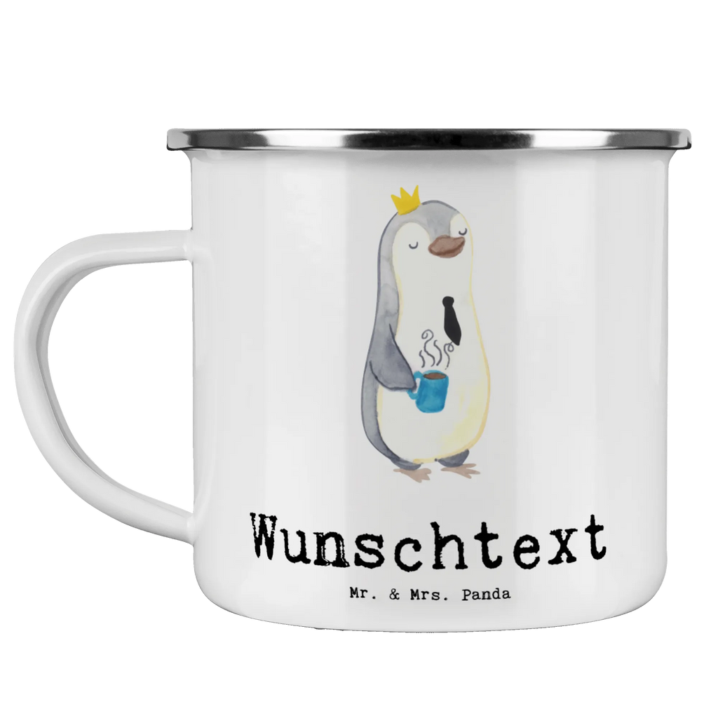 Personalised enamel cup penguin Best son in law for, thank you, gift, giving, birthday, birthday present, gift idea, souvenir, make you happy, gift tip, marriage, wife, son&#39;s wife, daughter, by marriage, Son-in-law, wedding