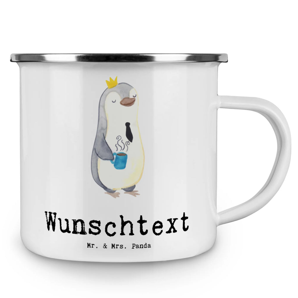 Personalised enamel cup penguin Best son in law for, thank you, gift, giving, birthday, birthday present, gift idea, souvenir, make you happy, gift tip, marriage, wife, son&#39;s wife, daughter, by marriage, Son-in-law, wedding