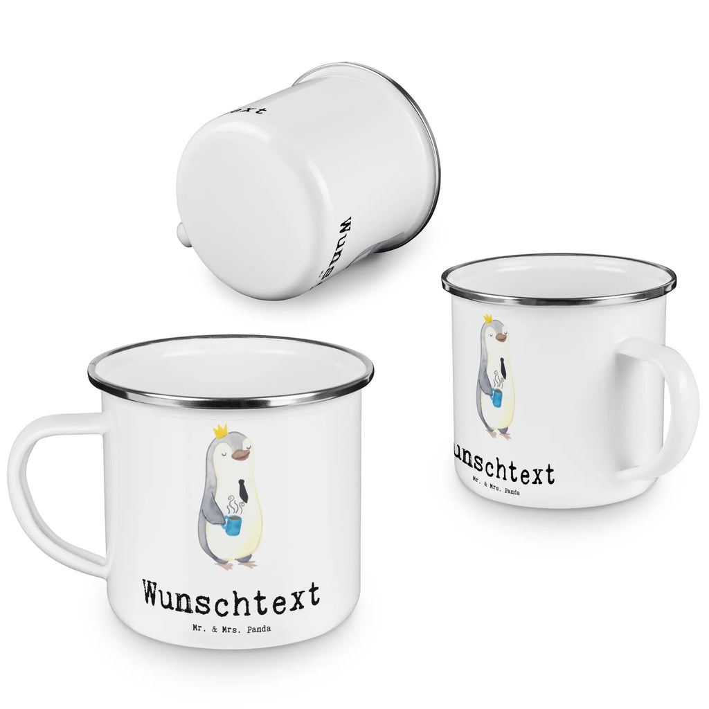 Personalised enamel cup penguin Best son in law for, thank you, gift, giving, birthday, birthday present, gift idea, souvenir, make you happy, gift tip, marriage, wife, son&#39;s wife, daughter, by marriage, Son-in-law, wedding