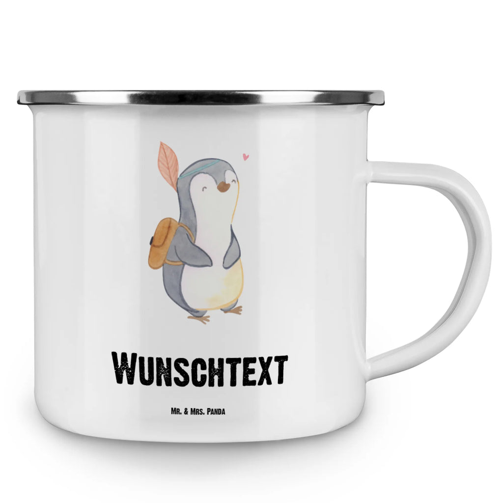 Personalised enamel cup penguin best kid in the world for, thank you, gift, giving, birthday, birthday present, gift idea, souvenir, make you happy, gift tip, son, daughter, kid, kids, kiddy, darling, best, birth, children, child, offspring, christening