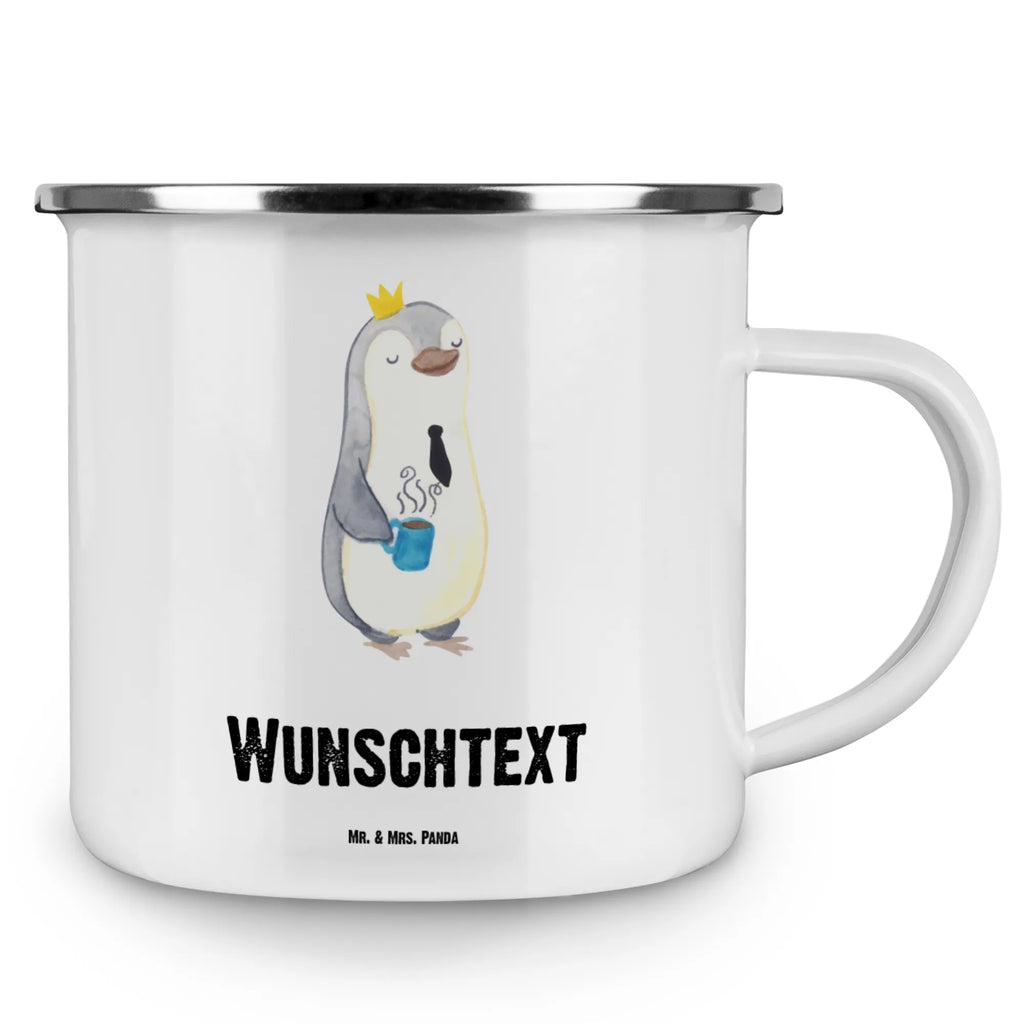Personalised enamel cup penguin Best department manager in the world for, thank you, gift, giving, birthday, birthday present, gift idea, souvenir, make you happy, gift tip, office, boss, Head of department, superior, manager, farewell gift, work, farewell, retirement, colleague