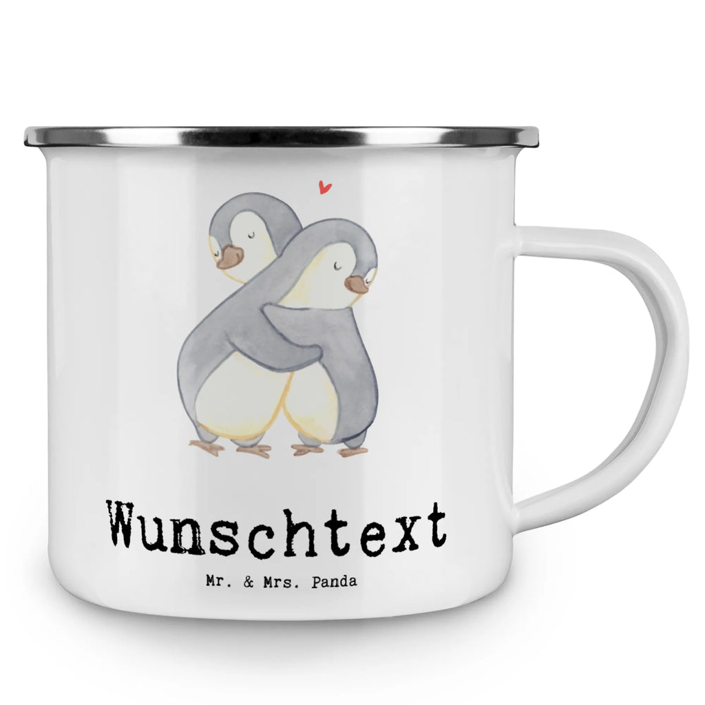 Personalised enamel cup penguin best aunt in the world for, thank you, gift, giving, birthday, birthday present, gift idea, souvenir, make you happy, gift tip, christening partner, godfather aunt, little thing, favorite aunt, nephew, niece, godmother, Aunt, baptism, family