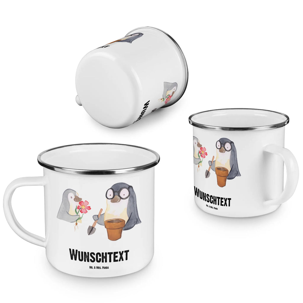Personalised enamel cup penguin Best grandpa in the world for, thank you, gift, giving, birthday, birthday present, gift idea, souvenir, make you happy, gift tip, grandpa, grandfather, best, grandpa. Grandpa, little thing, grandparents, niece, Grandfather, nephew