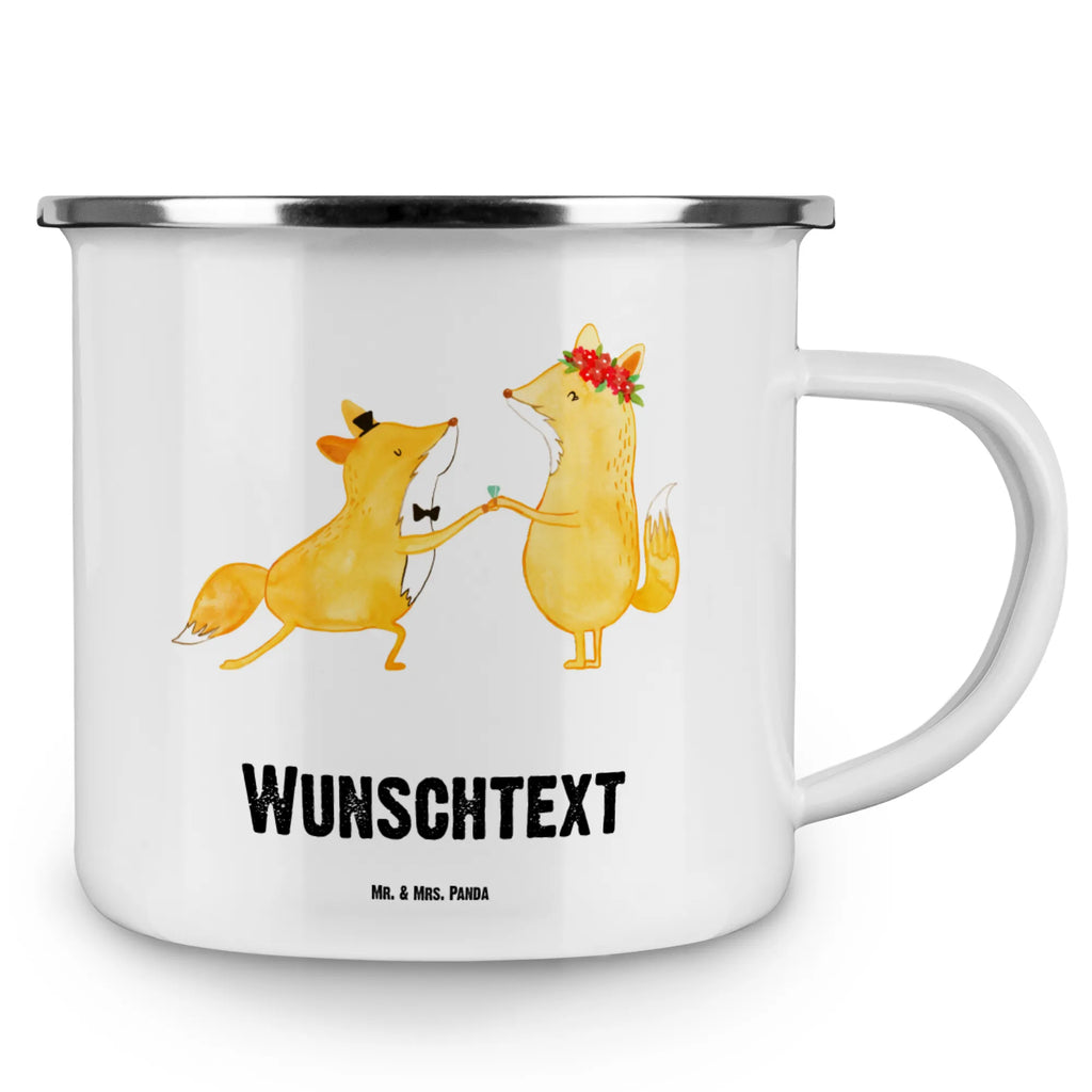 Personalised enamel cup Fox Best Fiancé in the World for, thank you, gift, giving, birthday, birthday present, gift idea, souvenir, make you happy, gift tip, Husband, Betrothal, To-be, Marriage, Dream Man, Wedding, Fiance, Boyfriend