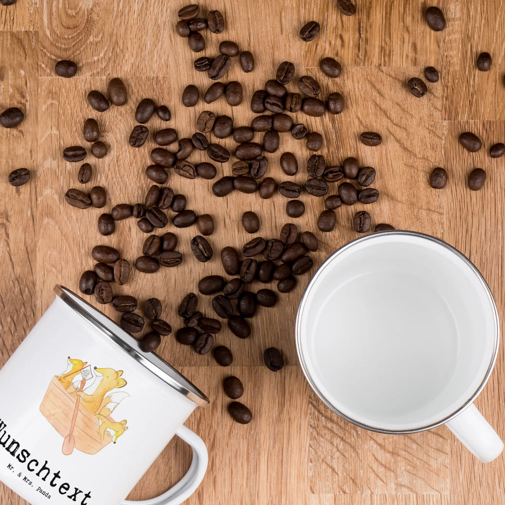 Personalisierte Emaille Tasse Fuchs Kanufahren personalisierte tasse, Namenstasse, Campinggeschirr personalsisert, tasse selbst gestalten, personalisierte tassen, tasse mit namen, Campingtasse personalisiert, Campingtasse bedrucken, Emaille Tasse mit Namen, tasse bedrucken, Emaille Tasse personalisiert, tassen bedrucken, Geschenk, Sport, Sportart, Hobby, Schenken, Danke, Dankeschön, Auszeichnung, Gewinn, Sportler, Kanu Schule, Kanuverleih, Kanutour, Kanu fahren, Paddeltour