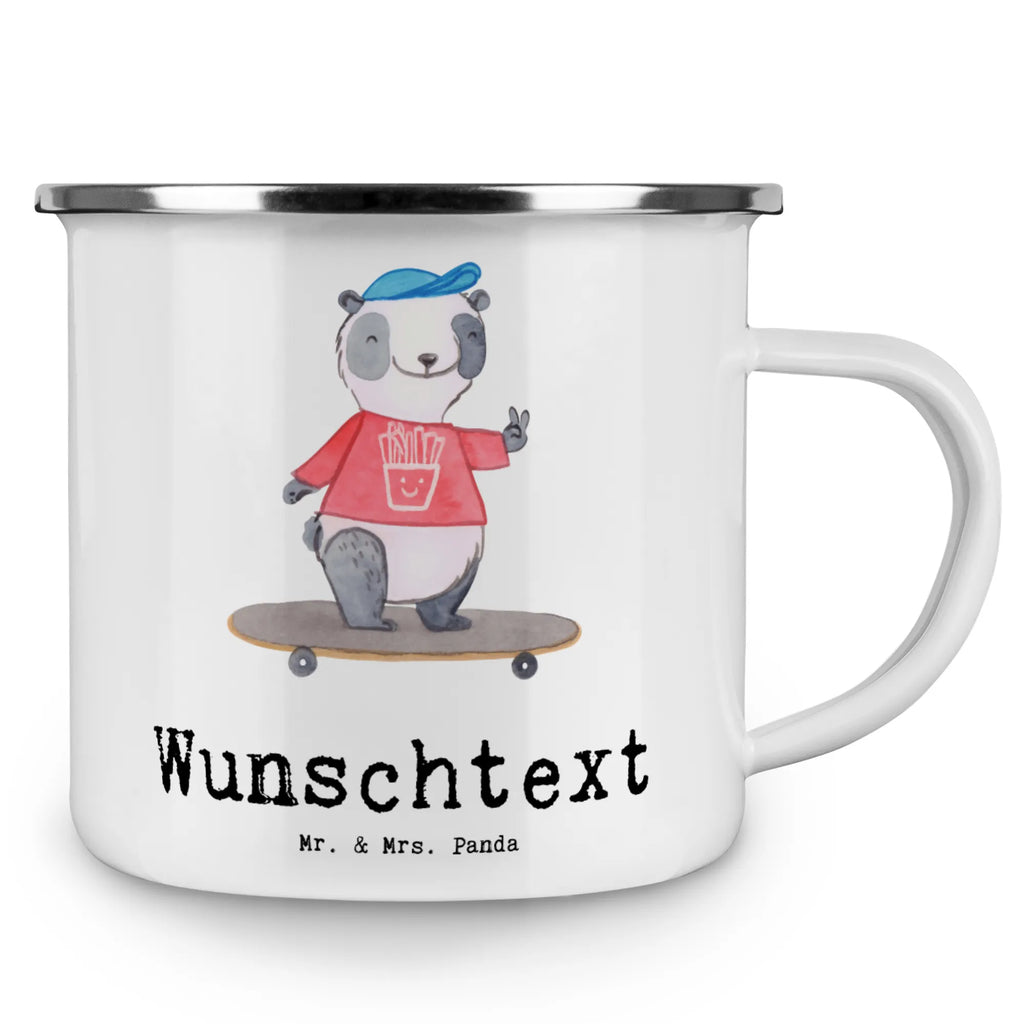 Personalisierte Emaille Tasse Panda Longboard fahren tasse selbst gestalten, personalisierte tassen, tasse mit namen, tasse bedrucken, Campingtasse bedrucken, Emaille Tasse mit Namen, Campinggeschirr personalsisert, Namenstasse, tassen bedrucken, personalisierte tasse, Campingtasse personalisiert, Emaille Tasse personalisiert, Geschenk, Sport, Sportart, Hobby, Schenken, Danke, Dankeschön, Auszeichnung, Gewinn, Sportler, Skaten, Longboard fahren