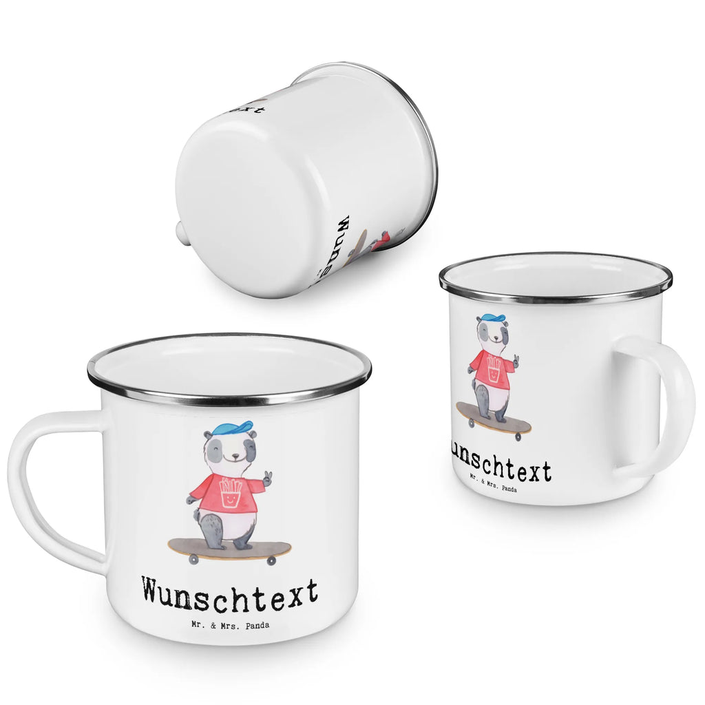 Personalisierte Emaille Tasse Panda Longboard fahren tasse selbst gestalten, personalisierte tassen, tasse mit namen, tasse bedrucken, Campingtasse bedrucken, Emaille Tasse mit Namen, Campinggeschirr personalsisert, Namenstasse, tassen bedrucken, personalisierte tasse, Campingtasse personalisiert, Emaille Tasse personalisiert, Geschenk, Sport, Sportart, Hobby, Schenken, Danke, Dankeschön, Auszeichnung, Gewinn, Sportler, Skaten, Longboard fahren