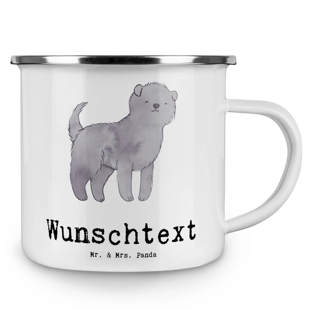Personalised enamel cup Affenpinscher Lifesaver Dog, dog breed, purebred dog, dog owner, gift, animal lover, giving, puppy