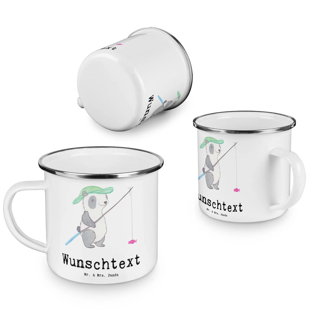 Personalisierte Emaille Tasse Panda Angeln Emaille Tasse personalisiert, tasse bedrucken, Campinggeschirr personalsisert, Campingtasse personalisiert, personalisierte tasse, Campingtasse bedrucken, tasse selbst gestalten, Namenstasse, tasse mit namen, personalisierte tassen, Emaille Tasse mit Namen, tassen bedrucken, Geschenk, Sport, Sportart, Hobby, Schenken, Danke, Dankeschön, Auszeichnung, Gewinn, Sportler, Angelsport, angeln gehen, Angelverein, Angler, angeln, Hobbyangler