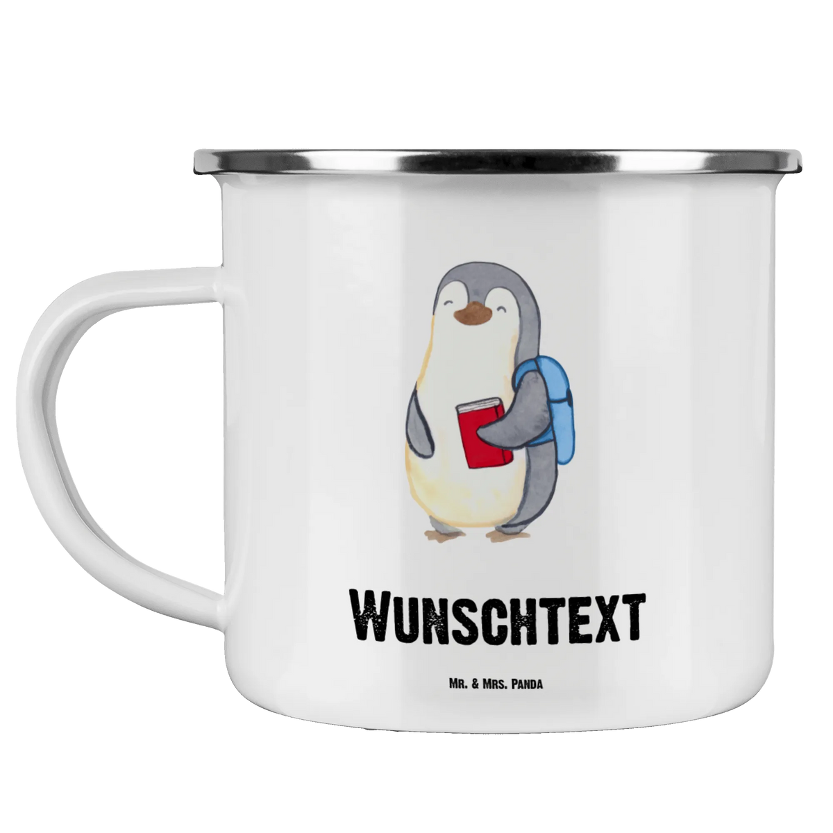 Personalised enamel cup Student heart gift, sayings, gift idea, best, farewell gift, passing exam, anniversary, retirement, promotion, job start, profession