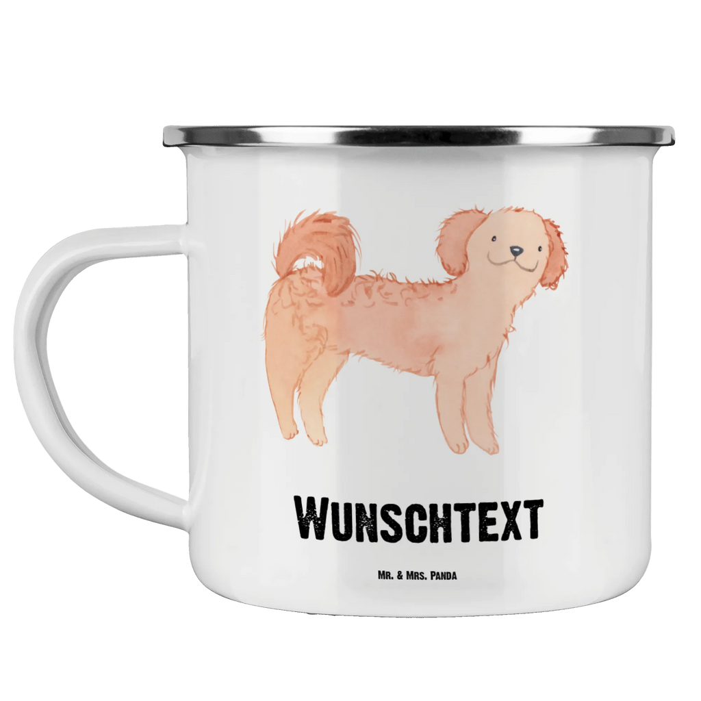 Personalised enamel cup Cavapoo Lifesaver Dog, dog breed, purebred dog, dog owner, gift, animal lover, giving, puppy