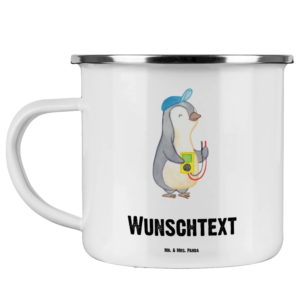 Personalisierte Emaille Tasse Elektriker mit Herz Emaille Tasse mit Namen, tasse mit namen, Campingtasse personalisiert, personalisierte tassen, Campinggeschirr personalsisert, Campingtasse bedrucken, personalisierte tasse, Emaille Tasse personalisiert, tassen bedrucken, Namenstasse, tasse bedrucken, tasse selbst gestalten, Beruf, Ausbildung, Jubiläum, Abschied, Rente, Kollege, Kollegin, Geschenk, Schenken, Arbeitskollege, Mitarbeiter, Firma, Danke, Dankeschön, Elektroinstallateur, Elektromeister, Elektronmonteur, Elektriker, Gesellenprüfung, Elektrotechniker
