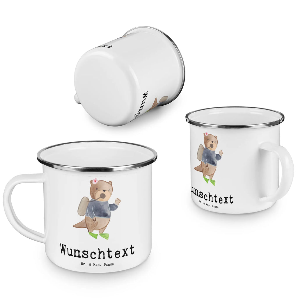 Personalisierte Emaille Tasse Taucherin mit Herz tasse selbst gestalten, tassen bedrucken, Emaille Tasse personalisiert, personalisierte tassen, Campinggeschirr personalsisert, Campingtasse bedrucken, tasse bedrucken, Emaille Tasse mit Namen, tasse mit namen, Namenstasse, personalisierte tasse, Campingtasse personalisiert, Beruf, Ausbildung, Jubiläum, Abschied, Rente, Kollege, Kollegin, Geschenk, Schenken, Arbeitskollege, Mitarbeiter, Firma, Danke, Dankeschön