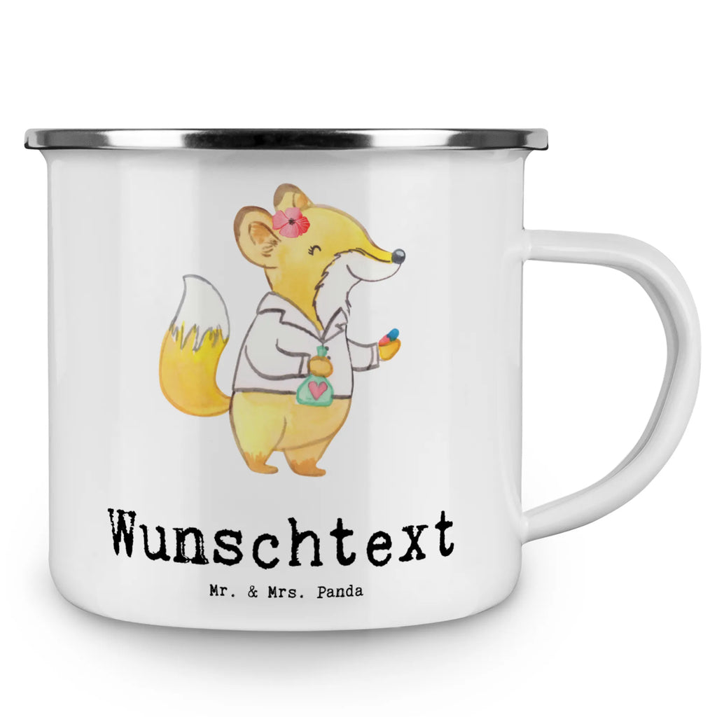 Personalised enamel cup Pharmacist Heart gift, gift idea, best, farewell gift, passing exam, anniversary, retirement, promotion, job start, sayings, funny, profession