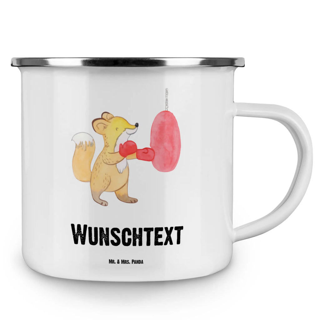 Personalisierte Emaille Tasse Fuchs Boxen Campingtasse bedrucken, personalisierte tassen, tasse mit namen, tasse bedrucken, tasse selbst gestalten, personalisierte tasse, Emaille Tasse mit Namen, Campingtasse personalisiert, tassen bedrucken, Campinggeschirr personalsisert, Emaille Tasse personalisiert, Namenstasse, Geschenk, Sport, Sportart, Hobby, Schenken, Danke, Dankeschön, Auszeichnung, Gewinn, Sportler, Boxtraining, Boxen, Boxkampf