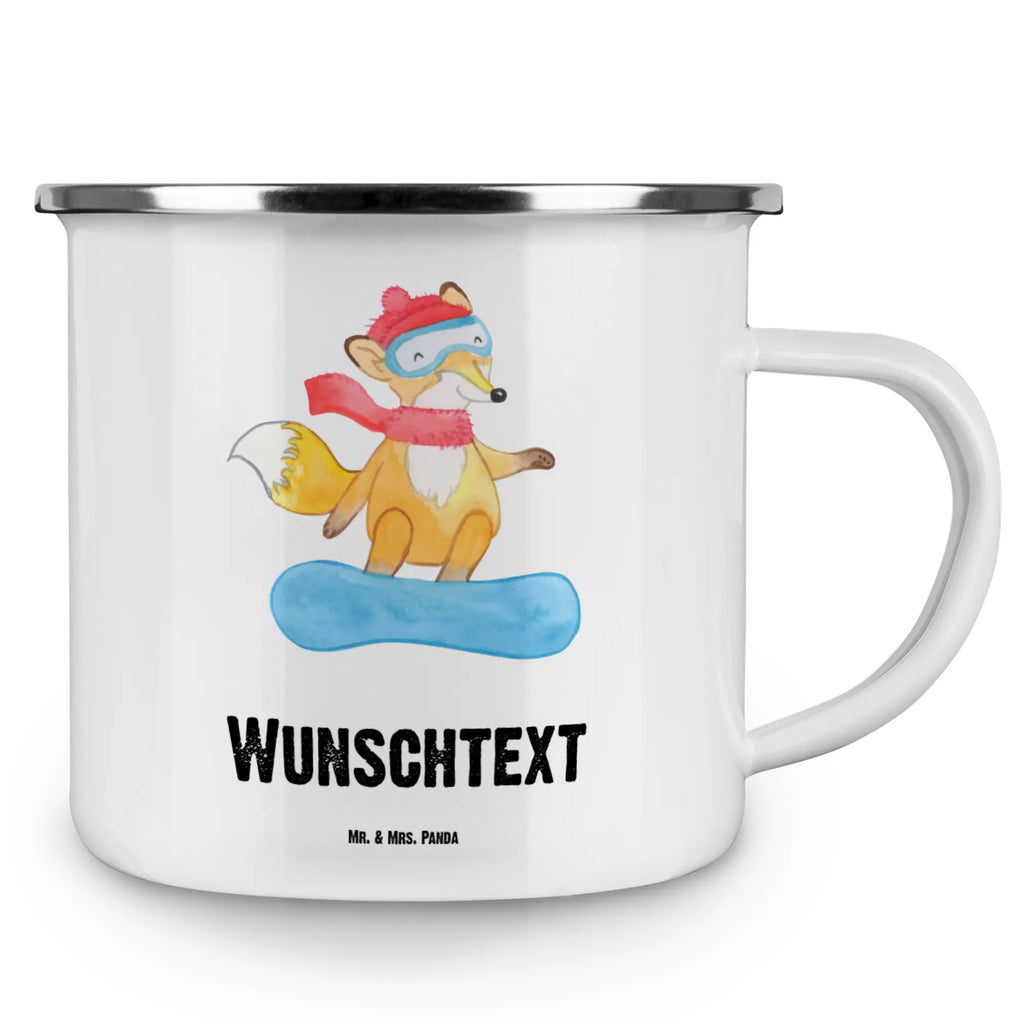 Personalised enamel cup Hare snowboarding Gift, sport, hobby, giving, thank you, award, profit, athlete, snowboarding, winter vacation, snowboard school, winter sports, Snowboard