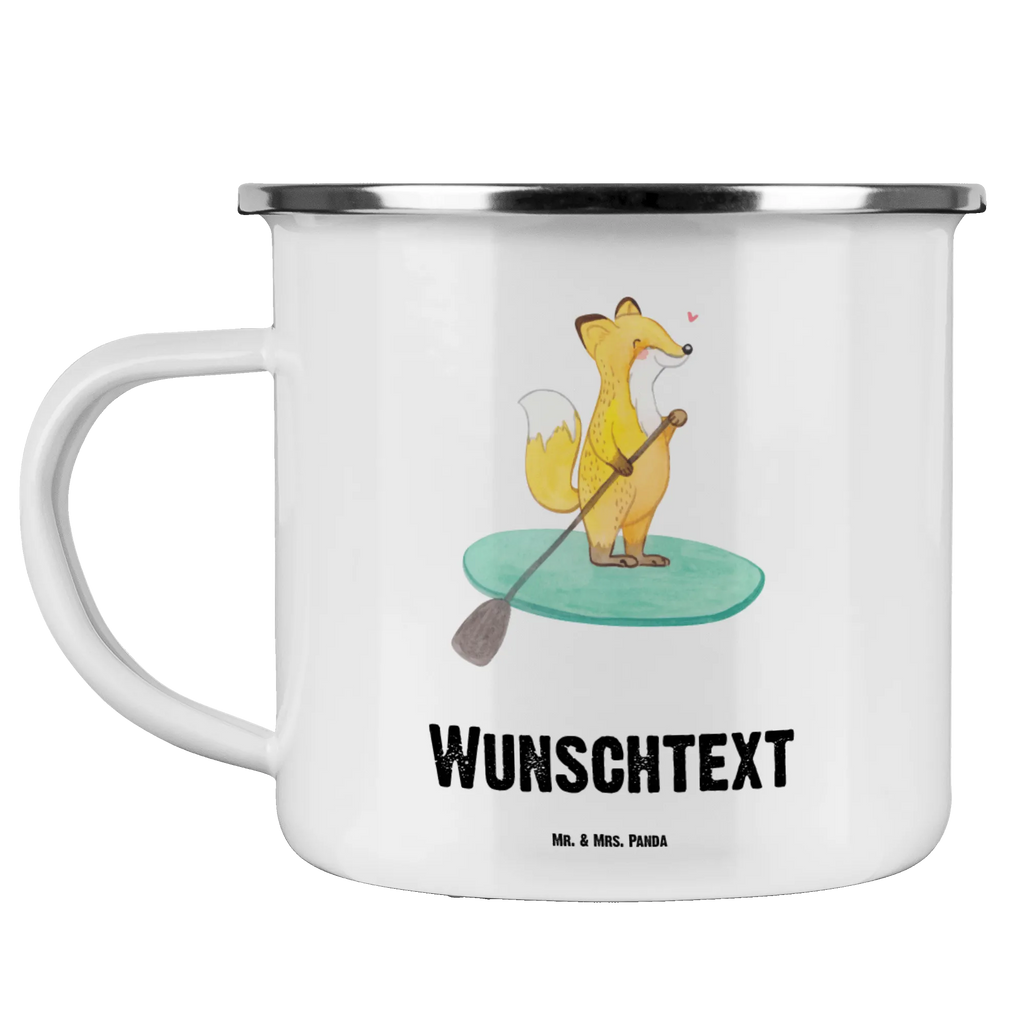 Personalisierte Emaille Tasse Fuchs Stand Up Paddling Emaille Tasse mit Namen, Namenstasse, personalisierte tasse, tasse selbst gestalten, Emaille Tasse personalisiert, Campinggeschirr personalsisert, Campingtasse bedrucken, tasse mit namen, personalisierte tassen, tasse bedrucken, tassen bedrucken, Campingtasse personalisiert, Geschenk, Sport, Sportart, Hobby, Schenken, Danke, Dankeschön, Auszeichnung, Gewinn, Sportler, SUB, Stand up paddle, subben, Stand Up Paddling, Paddle Boarding