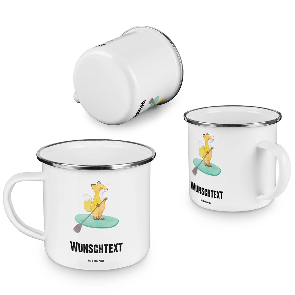 Personalisierte Emaille Tasse Fuchs Stand Up Paddling Emaille Tasse mit Namen, Namenstasse, personalisierte tasse, tasse selbst gestalten, Emaille Tasse personalisiert, Campinggeschirr personalsisert, Campingtasse bedrucken, tasse mit namen, personalisierte tassen, tasse bedrucken, tassen bedrucken, Campingtasse personalisiert, Geschenk, Sport, Sportart, Hobby, Schenken, Danke, Dankeschön, Auszeichnung, Gewinn, Sportler, SUB, Stand up paddle, subben, Stand Up Paddling, Paddle Boarding