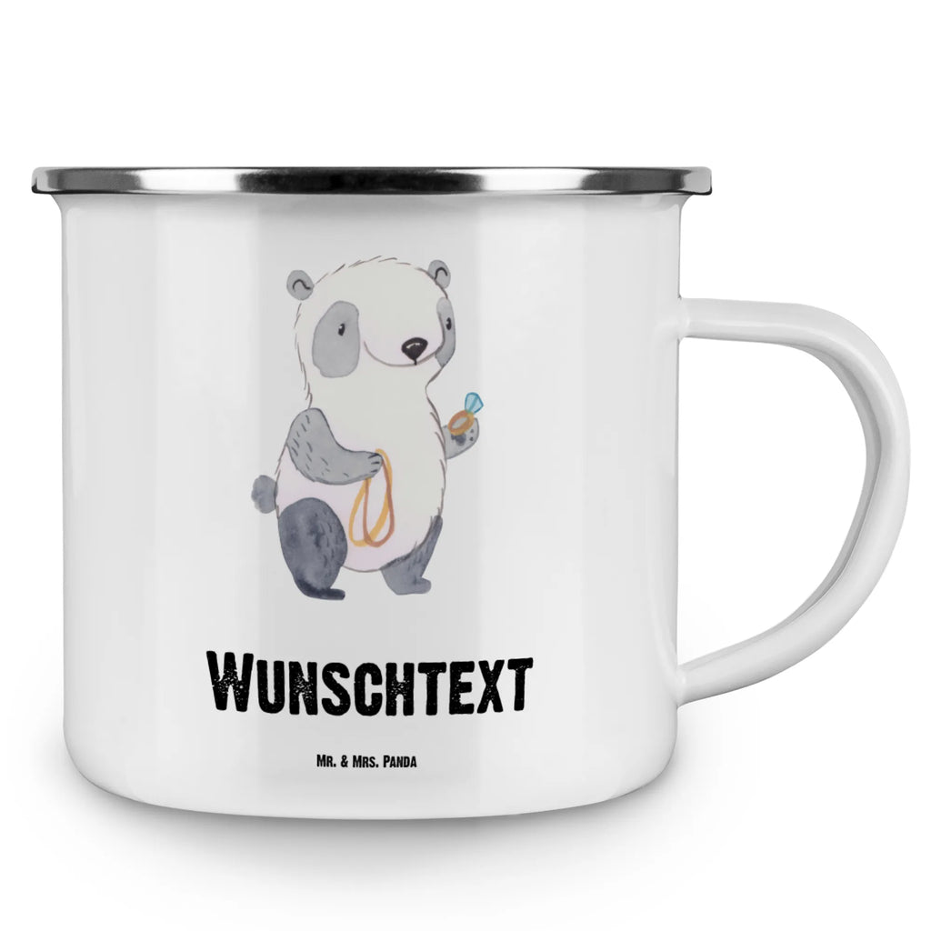 Personalisierte Emaille Tasse Juwelier mit Herz Campingtasse bedrucken, Campingtasse personalisiert, tasse bedrucken, Campinggeschirr personalsisert, personalisierte tasse, Emaille Tasse mit Namen, tassen bedrucken, tasse selbst gestalten, personalisierte tassen, Emaille Tasse personalisiert, Namenstasse, tasse mit namen, Beruf, Ausbildung, Jubiläum, Abschied, Rente, Kollege, Kollegin, Geschenk, Schenken, Arbeitskollege, Mitarbeiter, Firma, Danke, Dankeschön, Eröffnung, Schmuckwarenhändler, Juwelier, Goldschmied, Schmuckgeschäft