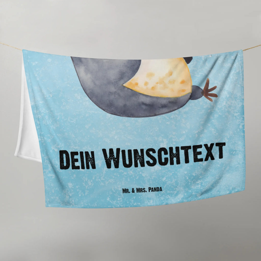 Kocyk dla niemowląt z imieniem pingwin Śmiech Pinguin