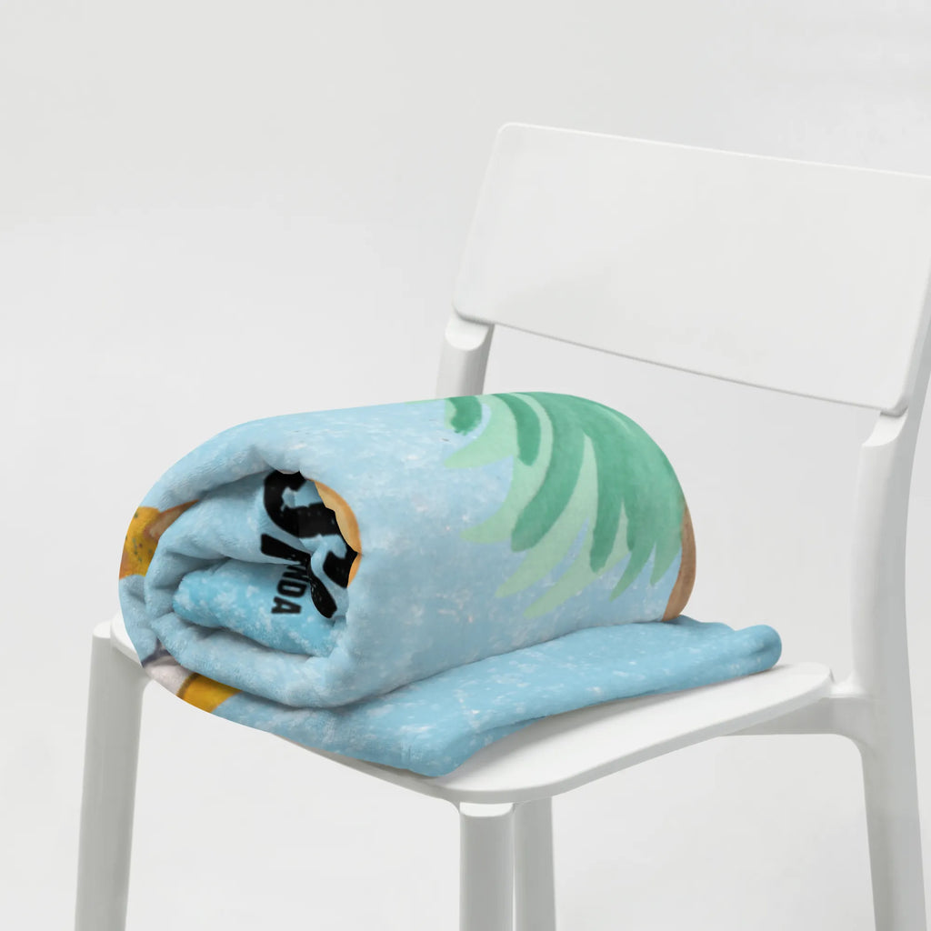 Kocyk dla niemowląt z imieniem lis Choinka Zima, Boże Narodzenie, dekoracje świąteczne, Mikołaj, Adwent, Wigilia, zimowy motyw