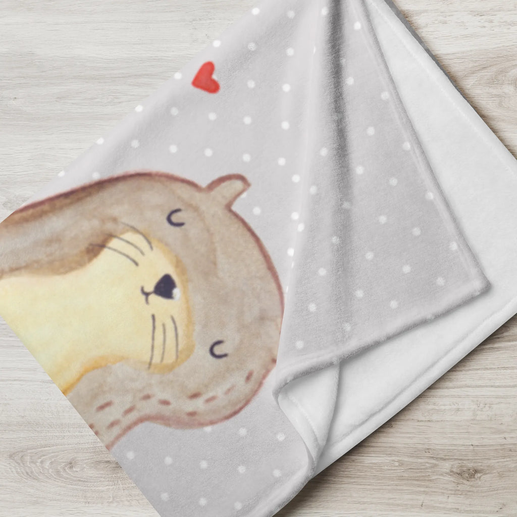 Baby blanket with name otter holding hands otter, marten, sea otter, European otter, water mammal, aquatic animal, baby otter, predator, water, otter gifts, animal lover, gift ideas for animal lovers, animal, mammal, water animal, gifts for people in love, Otter Sea Otter Lake Otter