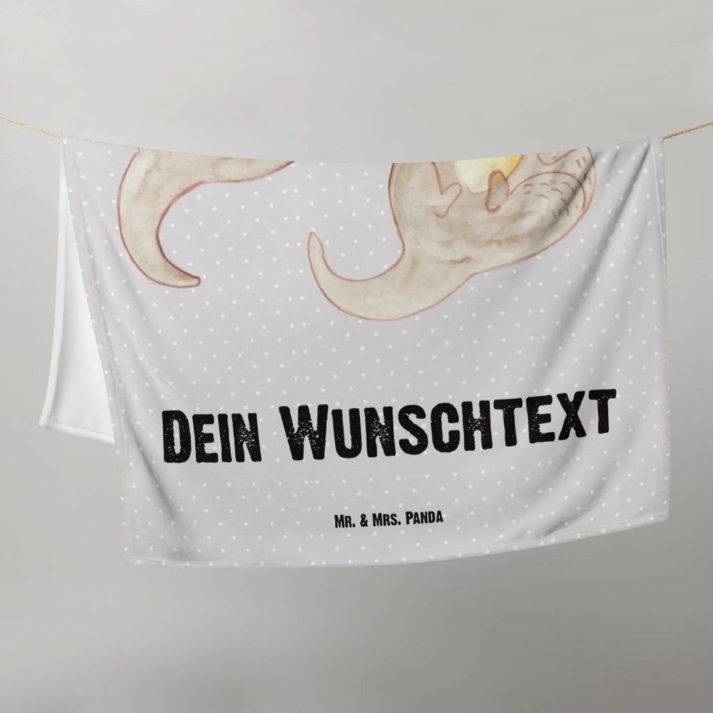 Baby blanket with name otter holding hands otter, marten, sea otter, European otter, water mammal, aquatic animal, baby otter, predator, water, otter gifts, animal lover, gift ideas for animal lovers, animal, mammal, water animal, gifts for people in love, Otter Sea Otter Lake Otter