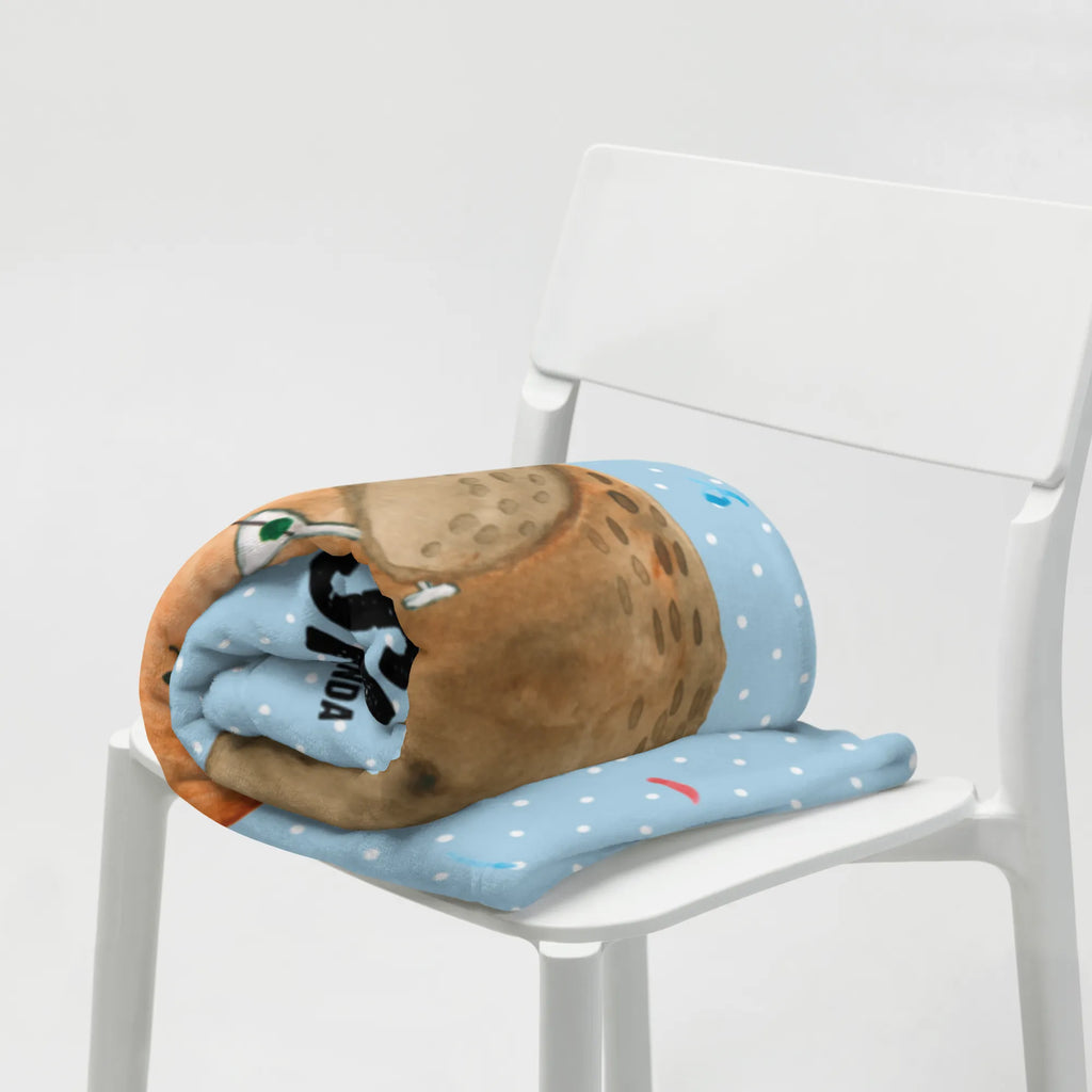 Kocyk dla niemowląt z imieniem Niedźwiedź Impreza Niedźwiedź, Miś, Pluszowy miś