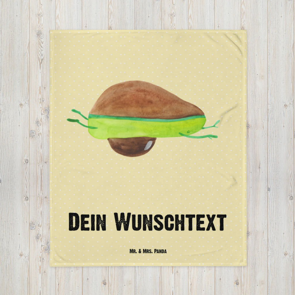 Kocyk dla niemowląt z imieniem Awokado joga Awokado, Warzywa, Wegan, Zdrowy