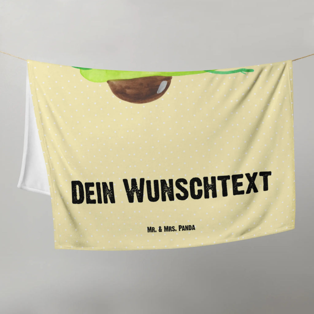 Kocyk dla niemowląt z imieniem Awokado joga Awokado, Warzywa, Wegan, Zdrowy