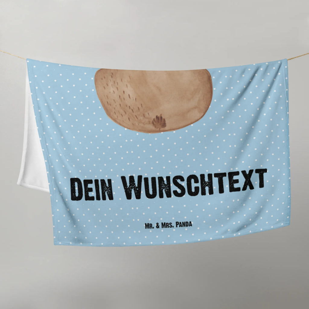 Kocyk dla niemowląt z imieniem niedźwiedź spojrzenie przez ramię Niedźwiedź, Miś, Pluszowy miś