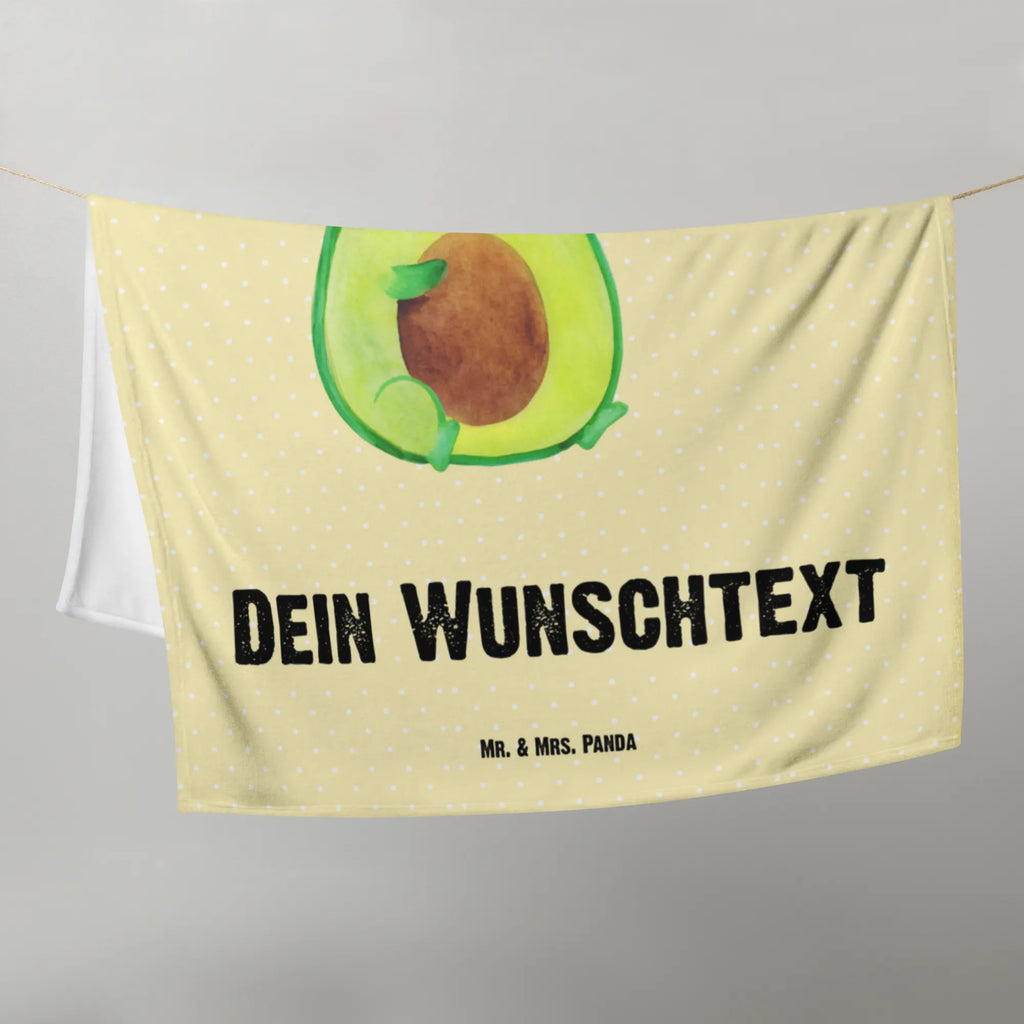 Baby blanket with name avocado party avocado, vegetables, birthday celebration, anniversary, birthday, class celebration, exam, company celebration, graduation, passed, celebration, happy birthday, avocados, party, favorite day, Abi, jubilee, school graduation