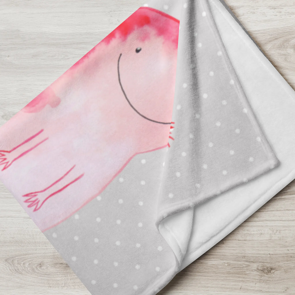 Baby blanket with name axolotl Girlfriend Axolotl, Axelotl, marine animals, Mexican walking fish, salamander, friend, valentine's day, amphibian, great love, axolot, anniversary, love, husband, fiancé, tail, proof of love, axolotl