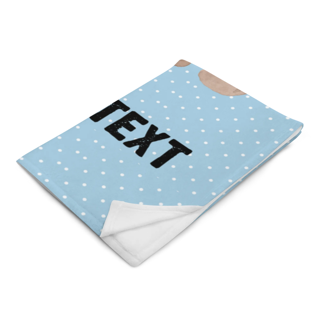 Kocyk dla niemowląt z imieniem Niedźwiedź przyjaciółka Niedźwiedź, Miś, Pluszowy miś