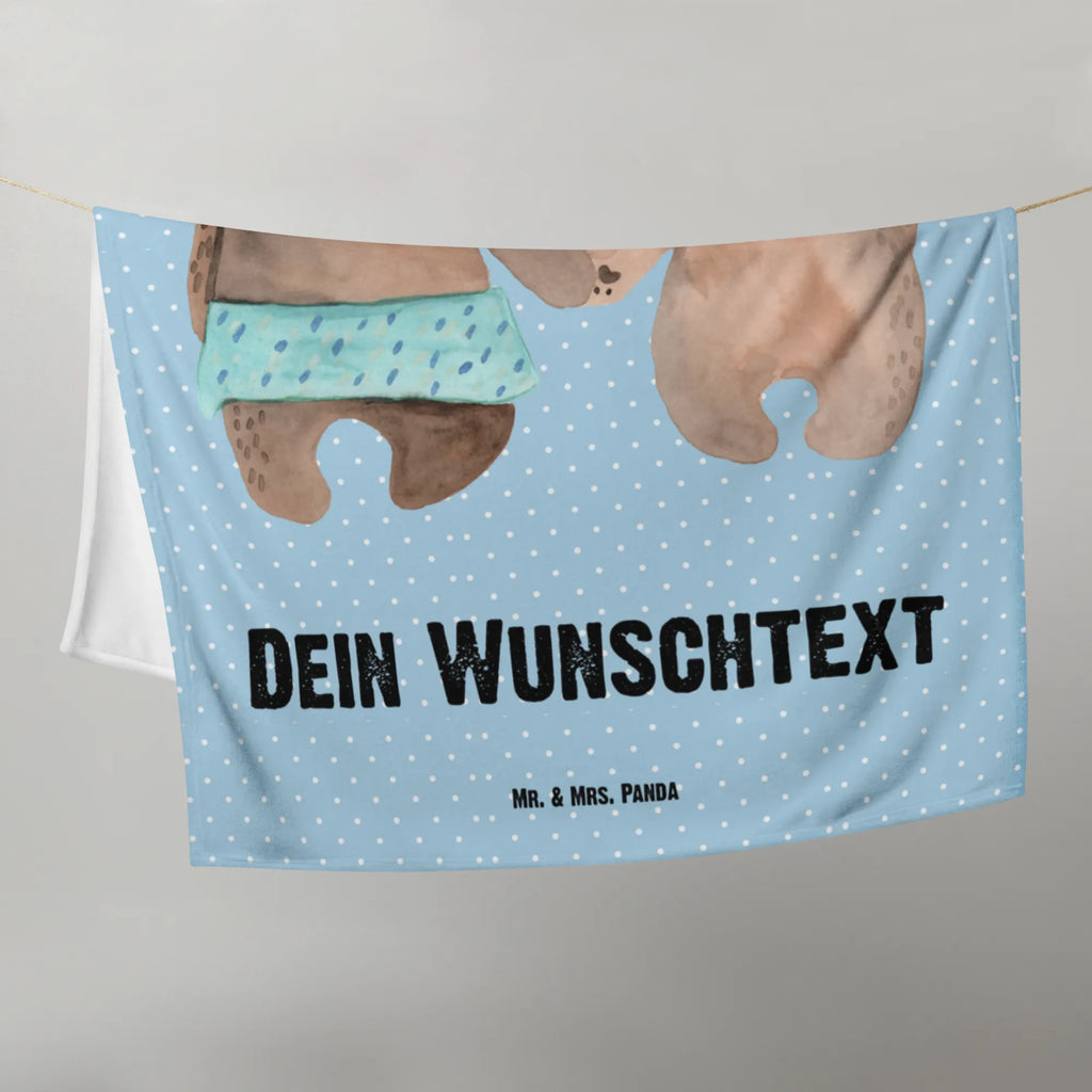 Kocyk dla niemowląt z imieniem Niedźwiedź przyjaciółka Niedźwiedź, Miś, Pluszowy miś