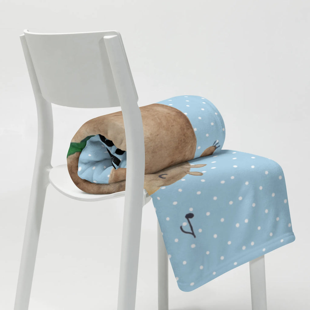 Baby blanket with name bear guitar bear, teddy, teddy bear, cuddly toy