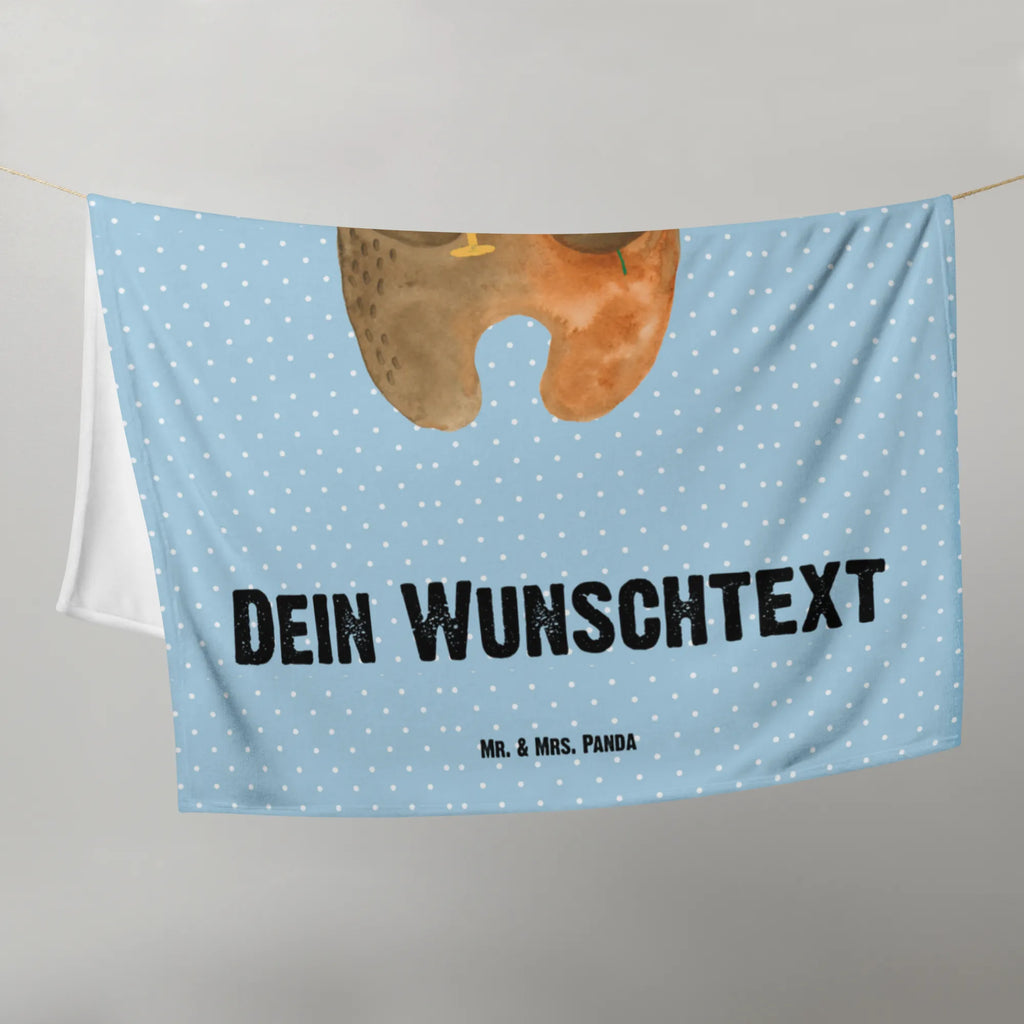 Kocyk dla niemowląt z imieniem niedźwiedź Bierzmowanie Niedźwiedź, Miś, Pluszowy miś