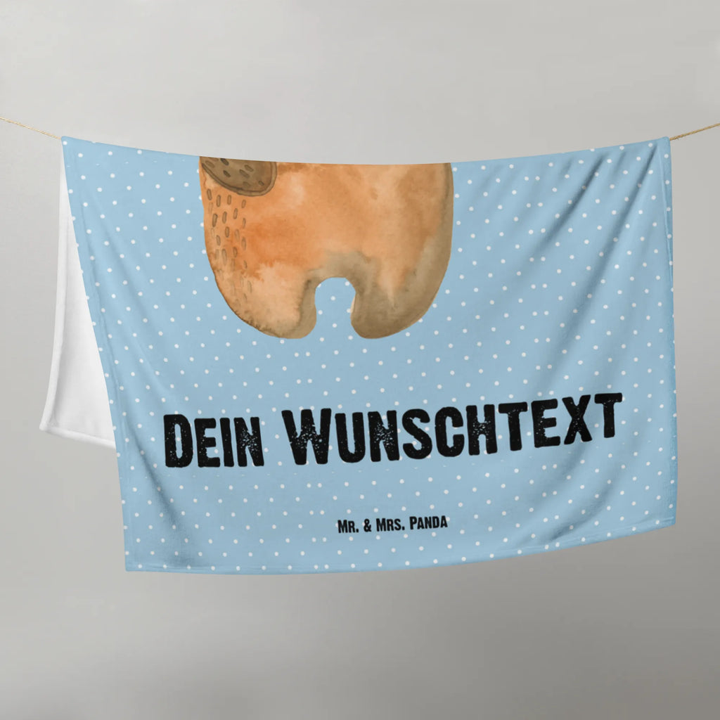 Baby blanket with name bear Test bear, teddy, teddy bear, cuddly toy, degree, examinations, diploma, examination passed, certificate, Abitur