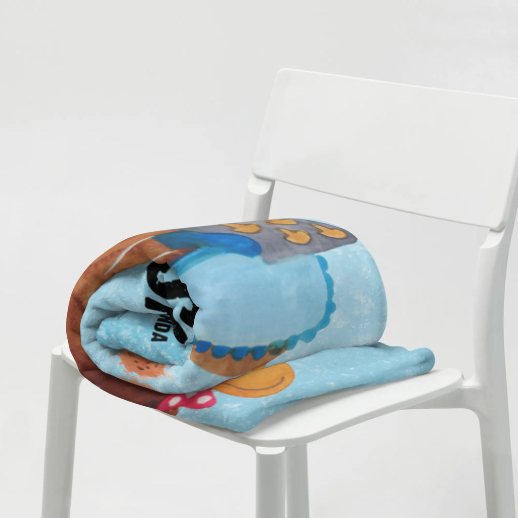 Kocyk dla niemowląt z imieniem Mysz ciastka Zima, Boże Narodzenie, dekoracje świąteczne, Mikołaj, Adwent, Wigilia, zimowy motyw