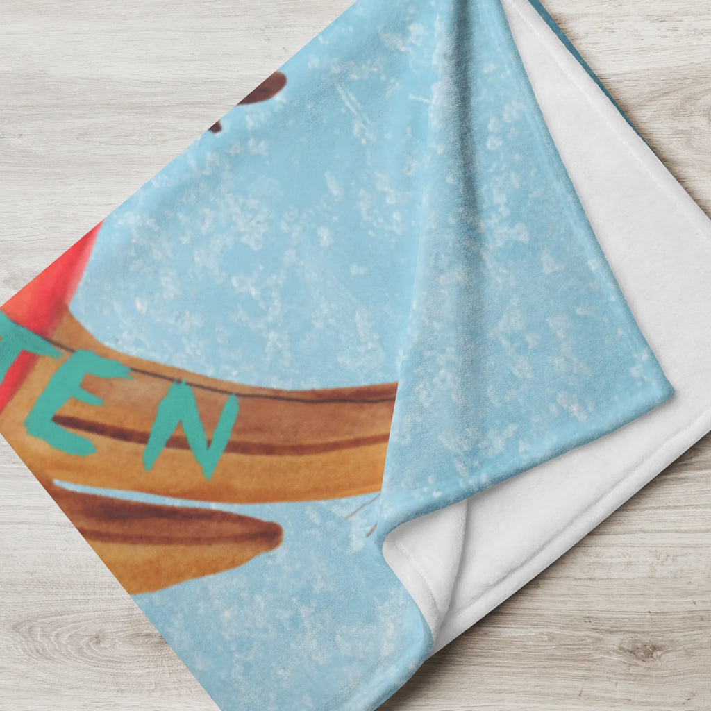 Kocyk dla niemowląt z imieniem rudzik Boże Narodzenie Zima, Boże Narodzenie, dekoracje świąteczne, Mikołaj, Adwent, Wigilia, zimowy motyw