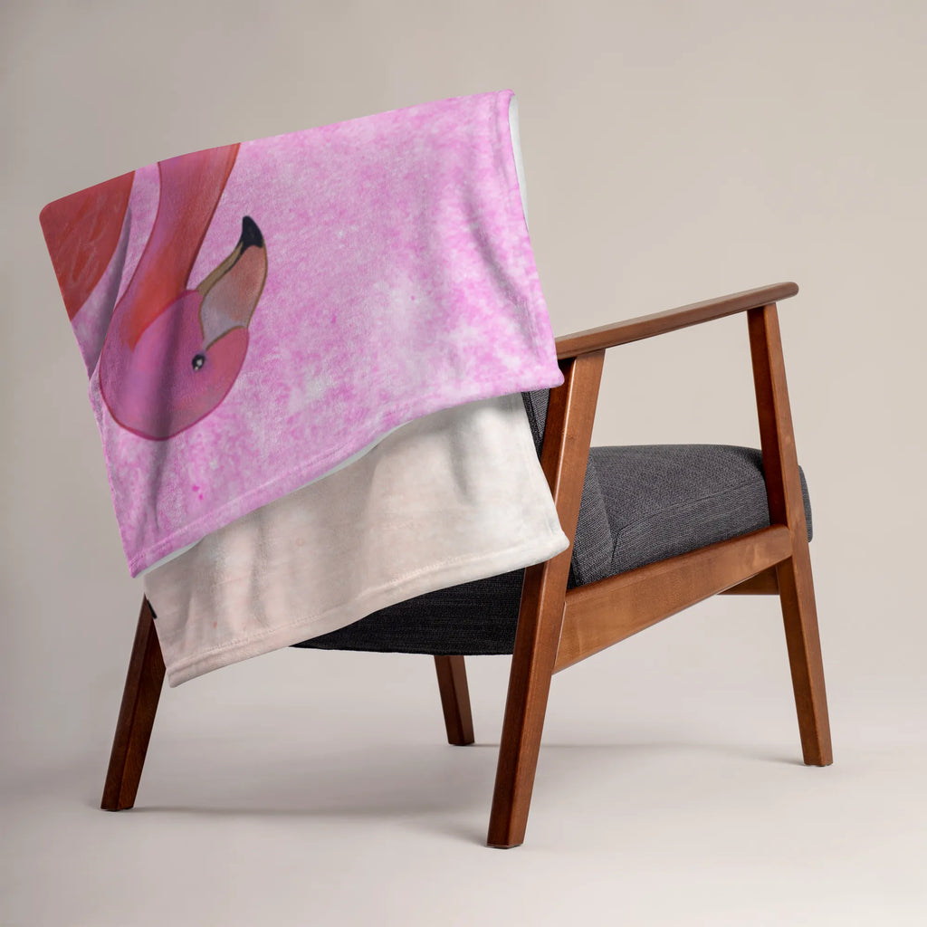 Kocyk dla niemowląt z imieniem Flamingo Klasyczny Flamingo