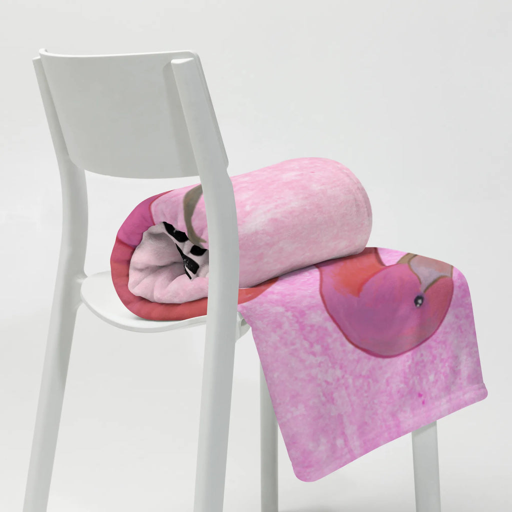 Kocyk dla niemowląt z imieniem Flamingo Klasyczny Flamingo