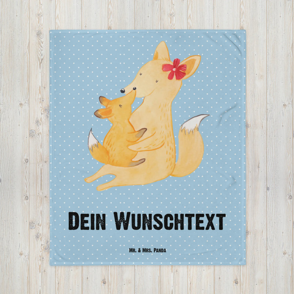 Baby blanket with name Fox mummy Babygeschenk mit Namen, Babygeschenk personalisiet, Babydecke mit Namen, Krabbeldecke mit Namen, Krabbeldecke personalisiert, Babdyecke personalisiert, Babydecke bedrucken, Familie, Vatertag, Muttertag, Bruder, Schwester, Mama, Papa, Oma, Opa, Beste Tochter, Lieblingstochter, Tochter, Geschenk, Mutter