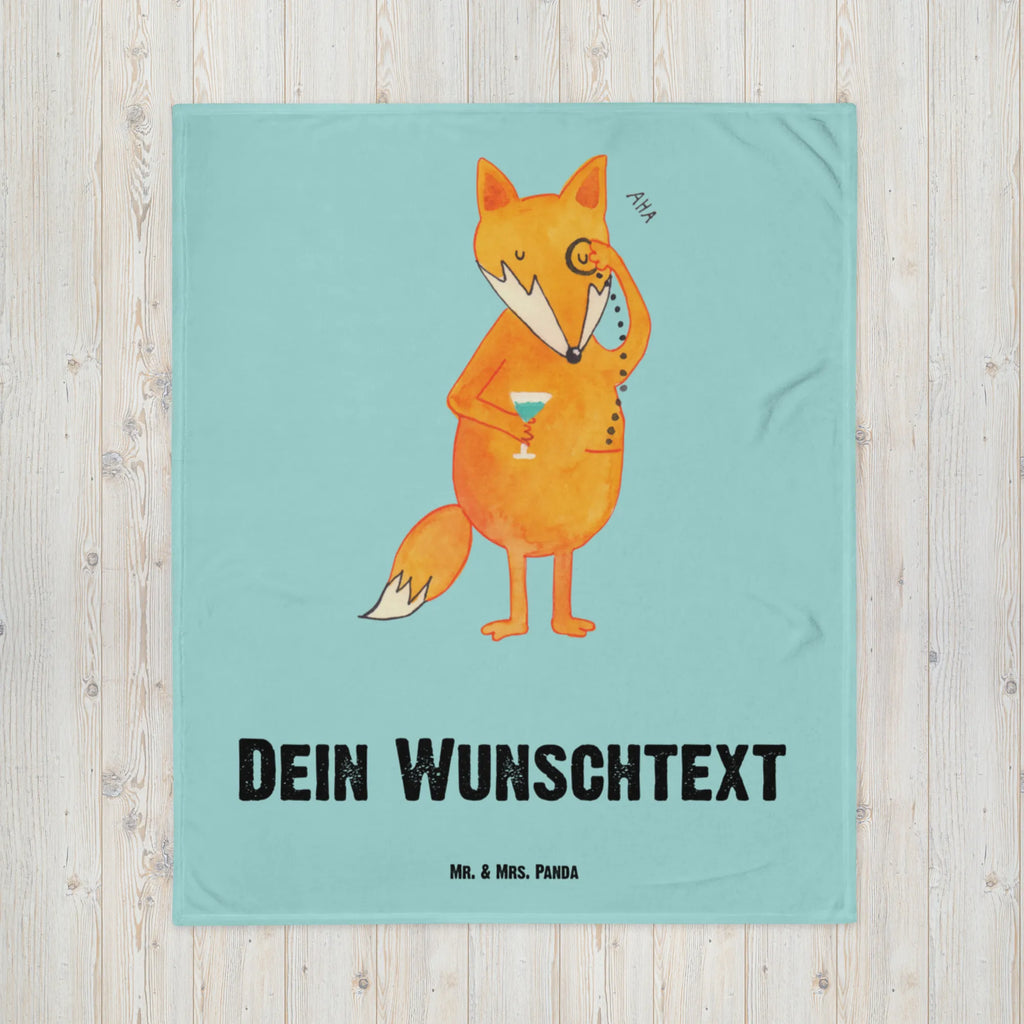 Baby blanket with name Fox lord fox, foxes, forest wildlife, clever as a fox, animal lover, words of consolation, problem solving, lovesickness gift, motivation saying, saying funny