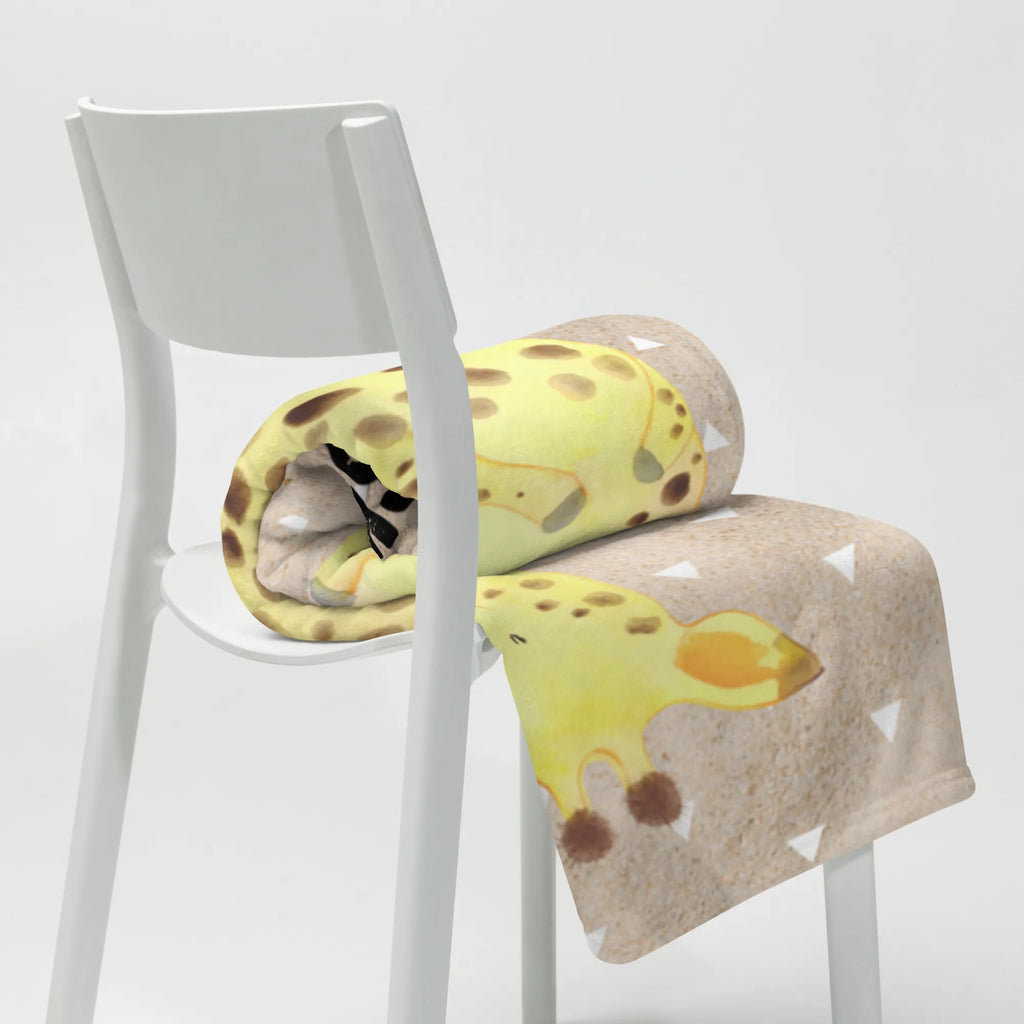 Baby blanket with name giraffe Satisfied Africa, Happiness, Adventure, Giraffe