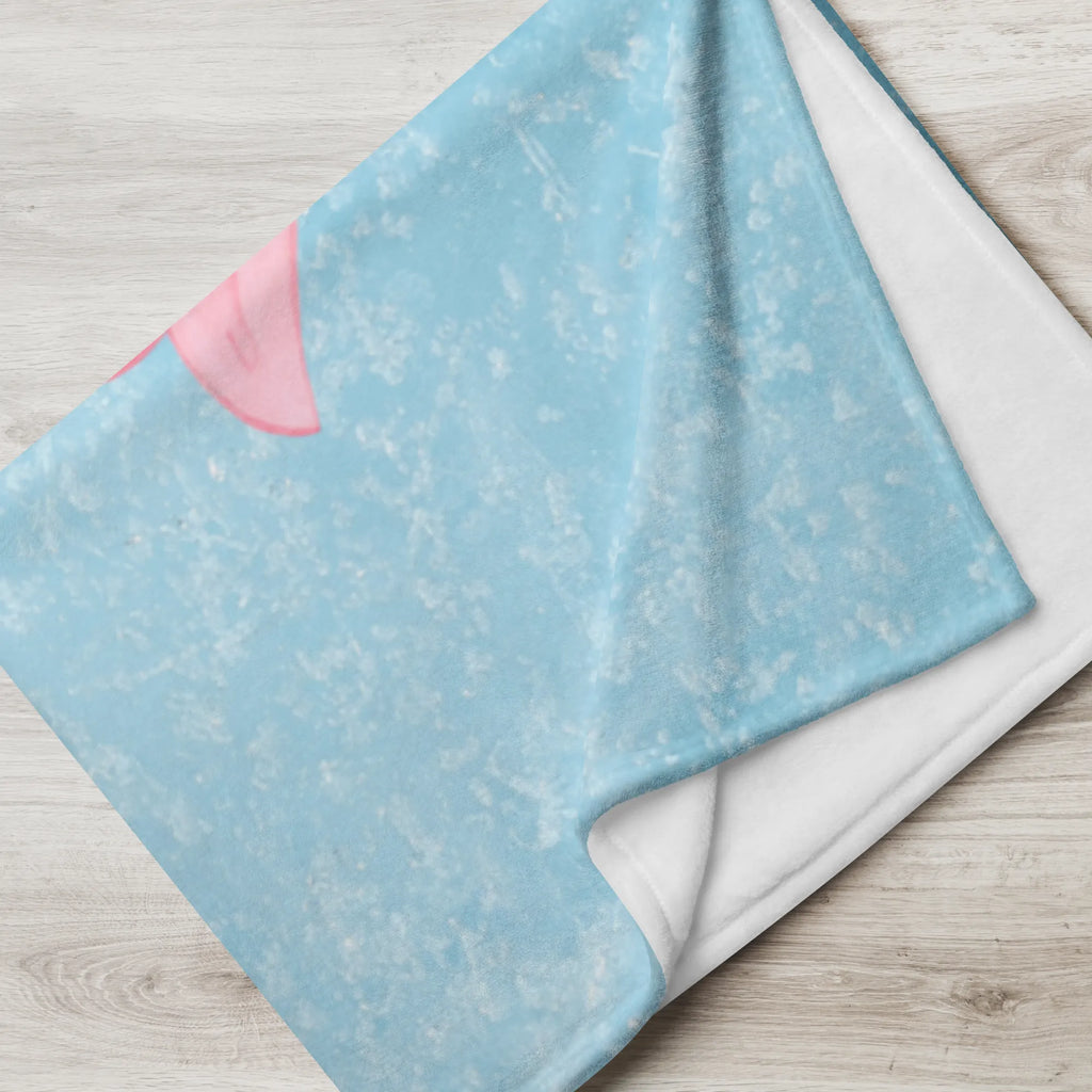 Baby blanket with name piggy Mulled wine Winter, Christmas, Christmas time, snow, saying, Christmas market, drunk, mulled wine