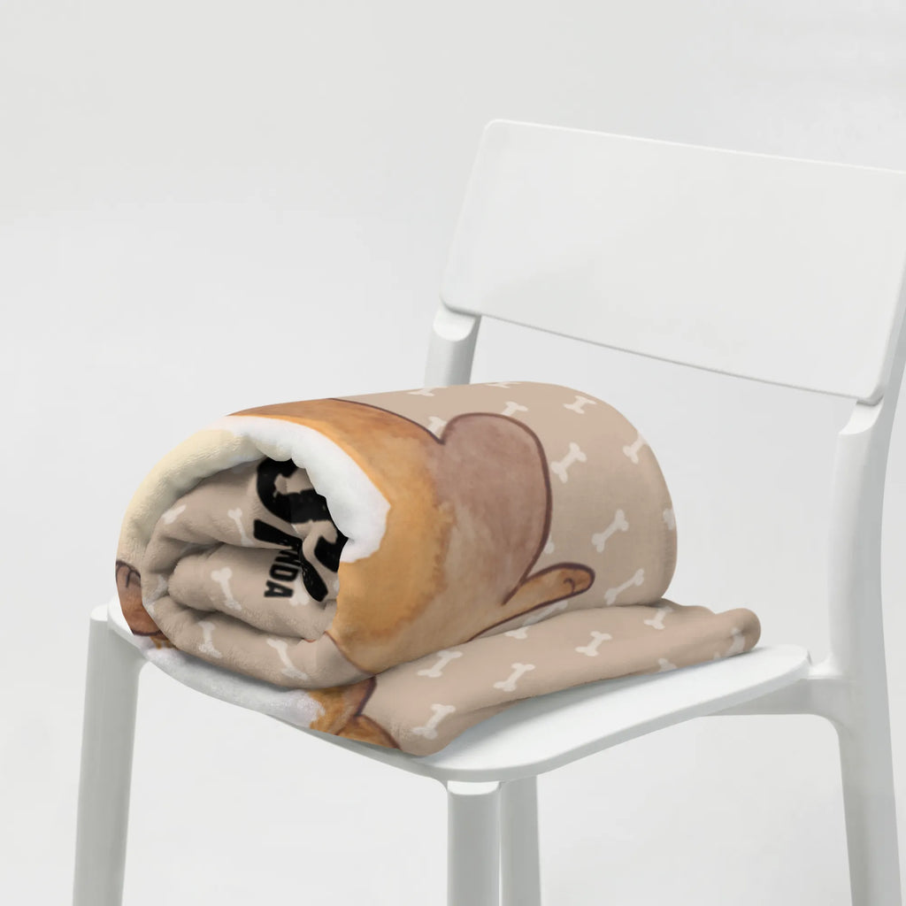 Kocyk dla niemowląt z imieniem pies głaskać Pies, motyw psa, zwierzę domowe, rasa psa, miłośnik zwierząt, właściciel psa, powiedzenia